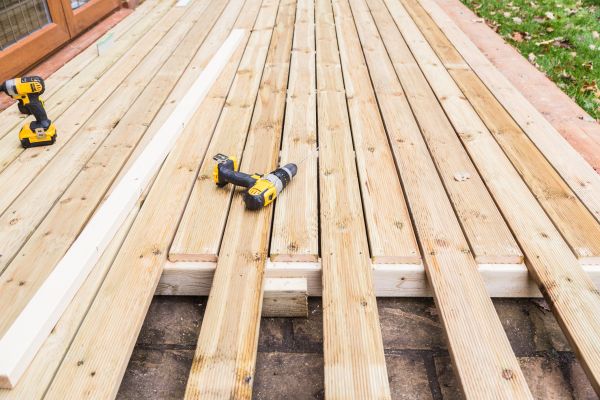 Damaged Deck Boards Repair in Royal Oak