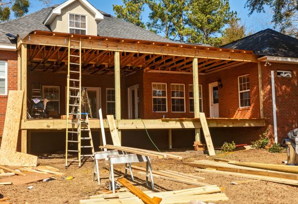 Sagging Deck Repair in Royal Oak