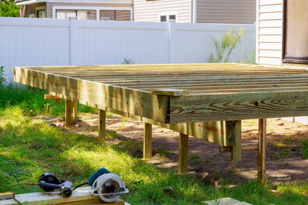 Elevated Deck Installation in Royal Oak