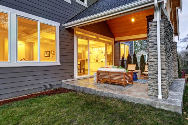 Back Porch Construction in Royal Oak