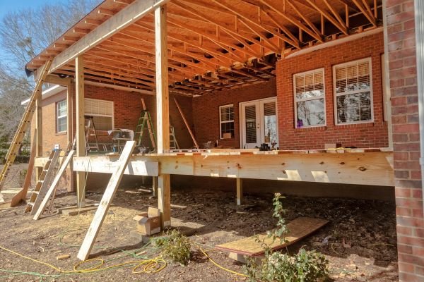 Porch Columns Installation in Royal Oak