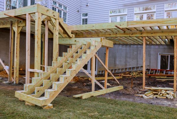 Deck Post Replacement in Royal Oak