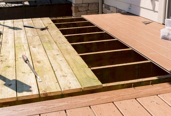 Deck Floor Replacement in Royal Oak