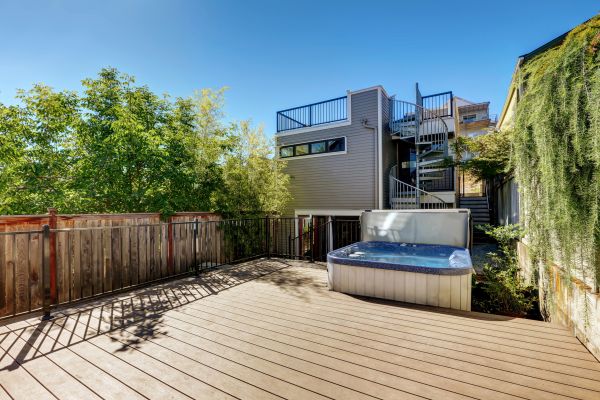Hot Tub Deck Installation in Royal Oak