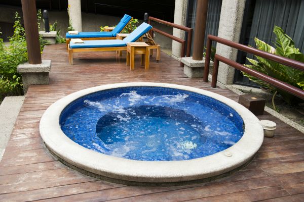 Hot Tub Deck Construction in Royal Oak