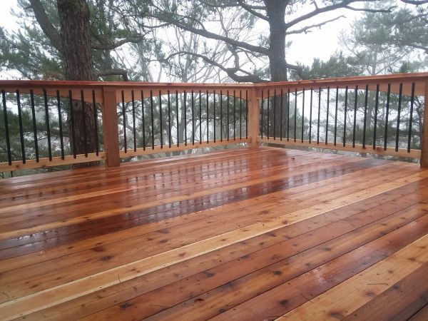 Cedar Deck Repair in Royal Oak